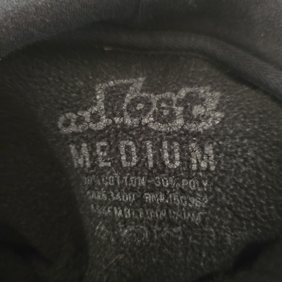 Vintage 1991 Quit Surfing Go Fishing Hoody Sz. M L@@K! - Picture 5 of 5